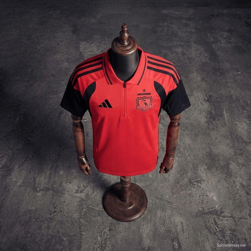 2026 كولو كولو قميص تدريب أحمر