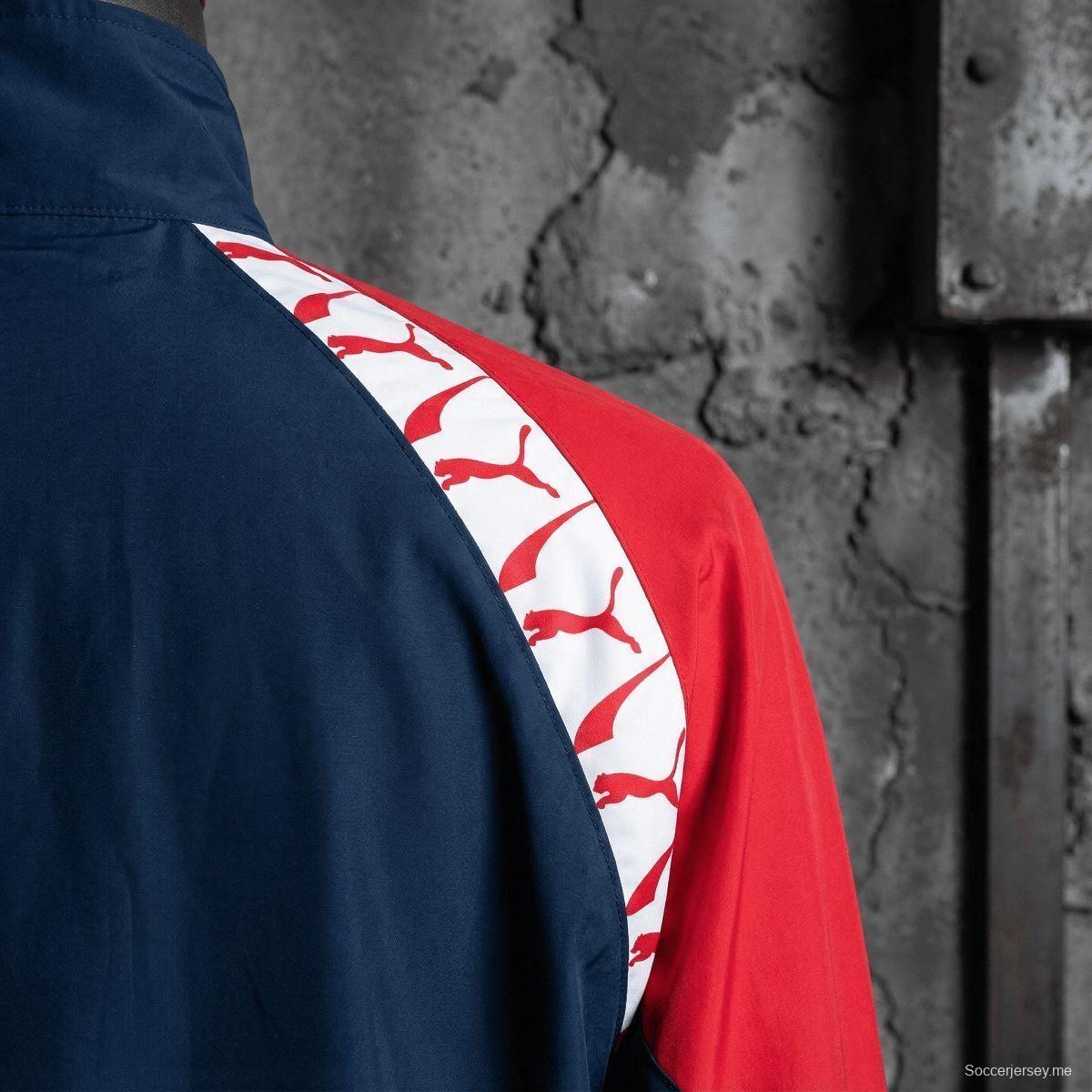 1996/97 سترة واقية من الرياح باللون الأسود على طراز أتلتيكو مدريد