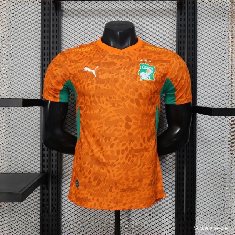 2026 نسخة اللاعب قميص كوت ديفوار الرئيسي