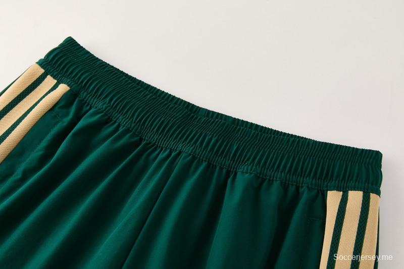 2026 إيطاليا سترة بيضاء بغطاء رأس وسحاب كامل + بنطال طويل