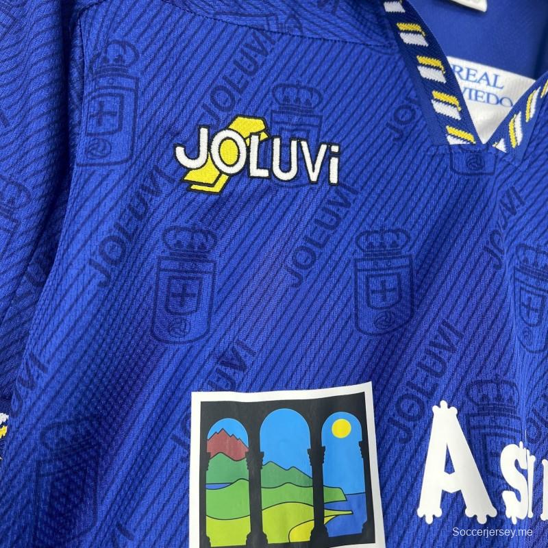 قميص ريال أوفييدو الرئيسي لموسم 1995/96