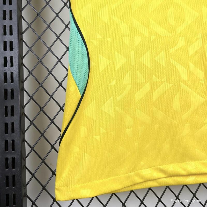 قميص المنتخب البرازيلي للسيدات في كأس العالم 2026 (قميص المباريات على أرضه)