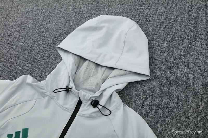 26/27 طقم رياضي جزائري بجاكيت بغطاء رأس وسحاب كامل + بنطال طويل