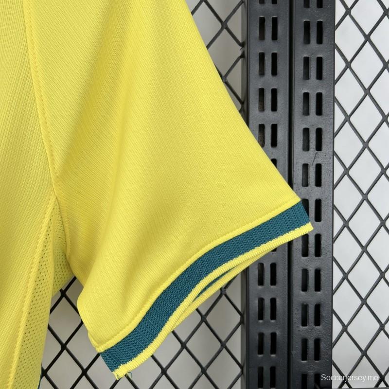 قميص البرازيل الرجالي للمباريات على أرضها في كأس العالم 2026