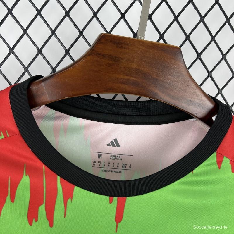 قميص ما قبل المباراة للرجال من جامايكا × بوب مارلي لعام 2026