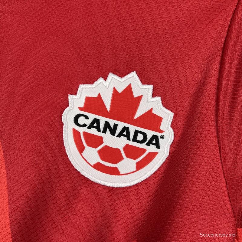 قميص كندا الرجالي للمباريات على أرضه في كأس العالم 2026