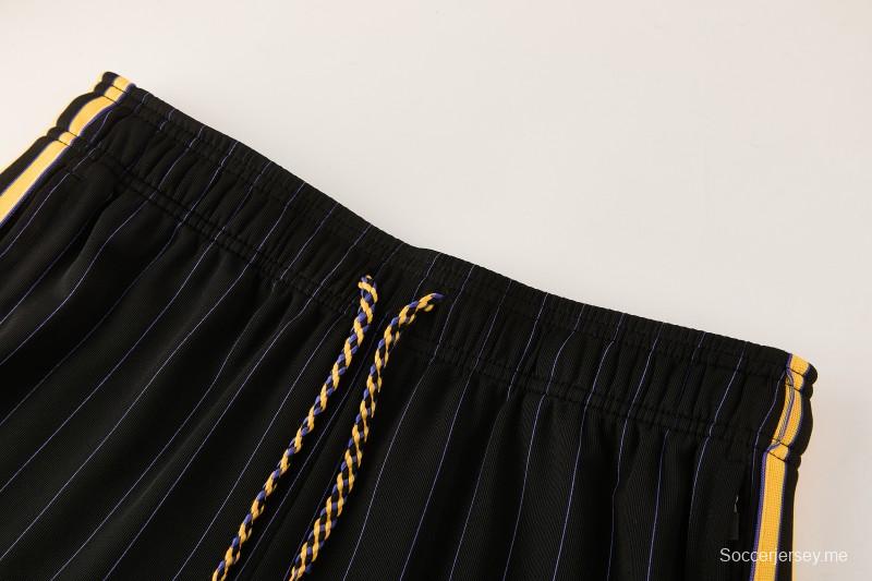 26/27  قميص مانشستر يونايتد أسود بأكمام قصيرة + شورت كرة قدم