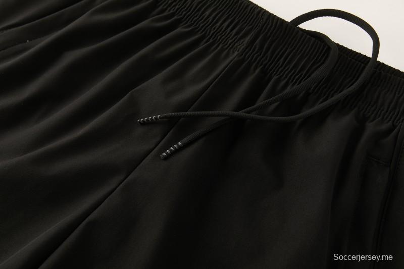 26/27 طقم رياضي من ليفربول باللون الأخضر مع سترة بغطاء رأس وسحاب كامل + بنطال طويل أسود