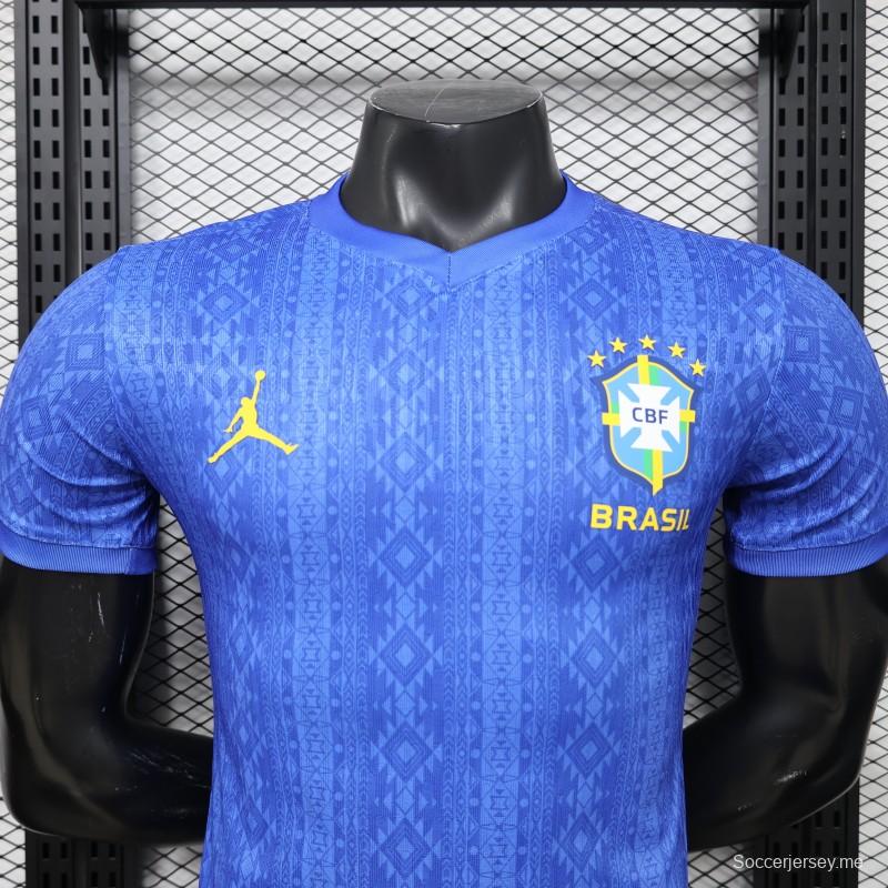 قميص اللاعب الإصدار 2026، النسخة الخاصة باللون الأزرق لانتخابات البرازيل