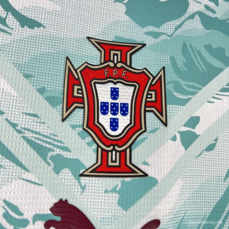 قميص البرتغال للسيدات في كأس العالم 2026 (قميص المباريات الخارجية)