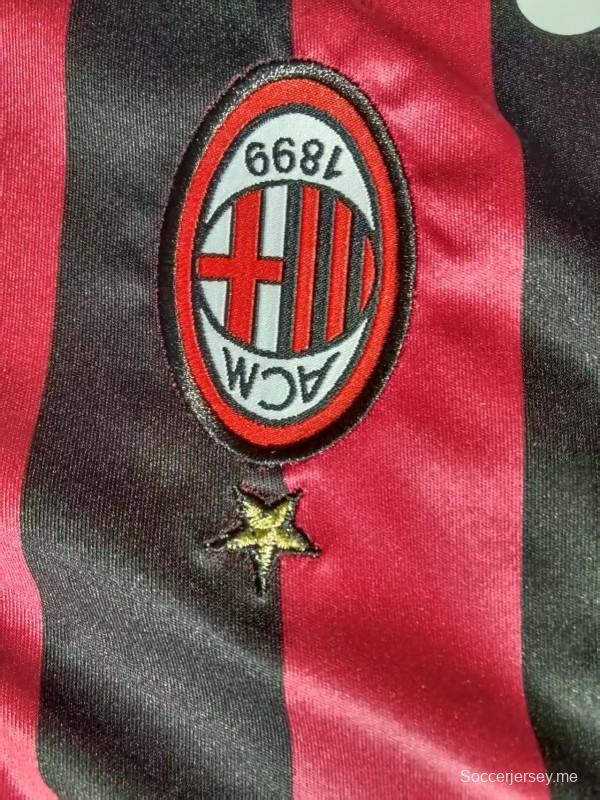 قميص ميلان الرئيسي طويل الأكمام لموسم 2009/2010