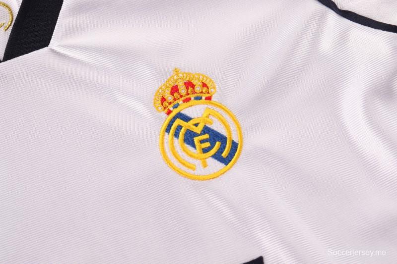 قميص ريال مدريد الرئيسي للأطفال طراز ريترو 98/00
