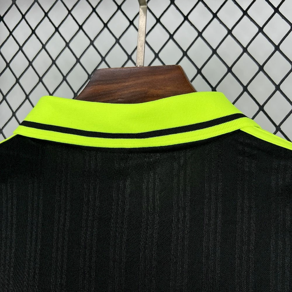 2025/26 قميص أديداس أديداس أويسس تور أسود/أخضر 2025/26