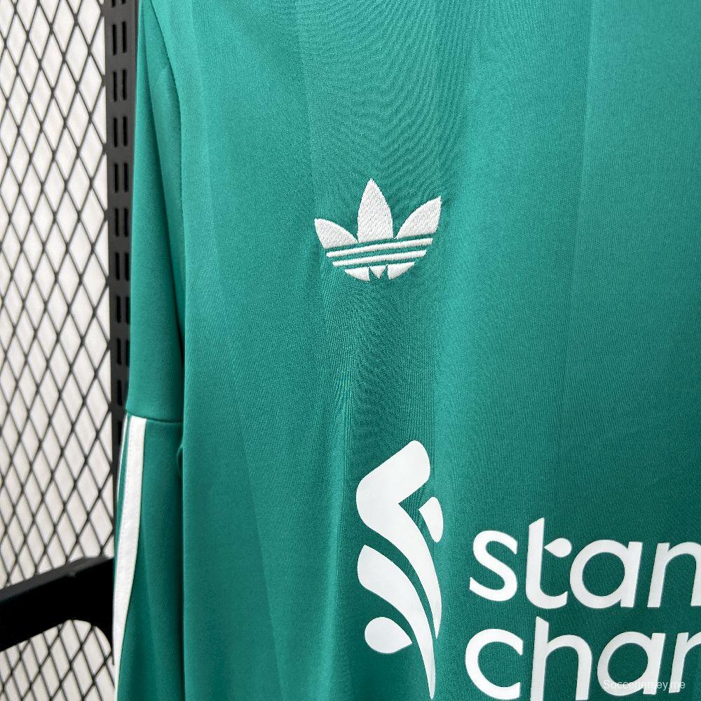 2025/26 قميص رجالي بأكمام طويلة للرجال من ليفربول الثالث