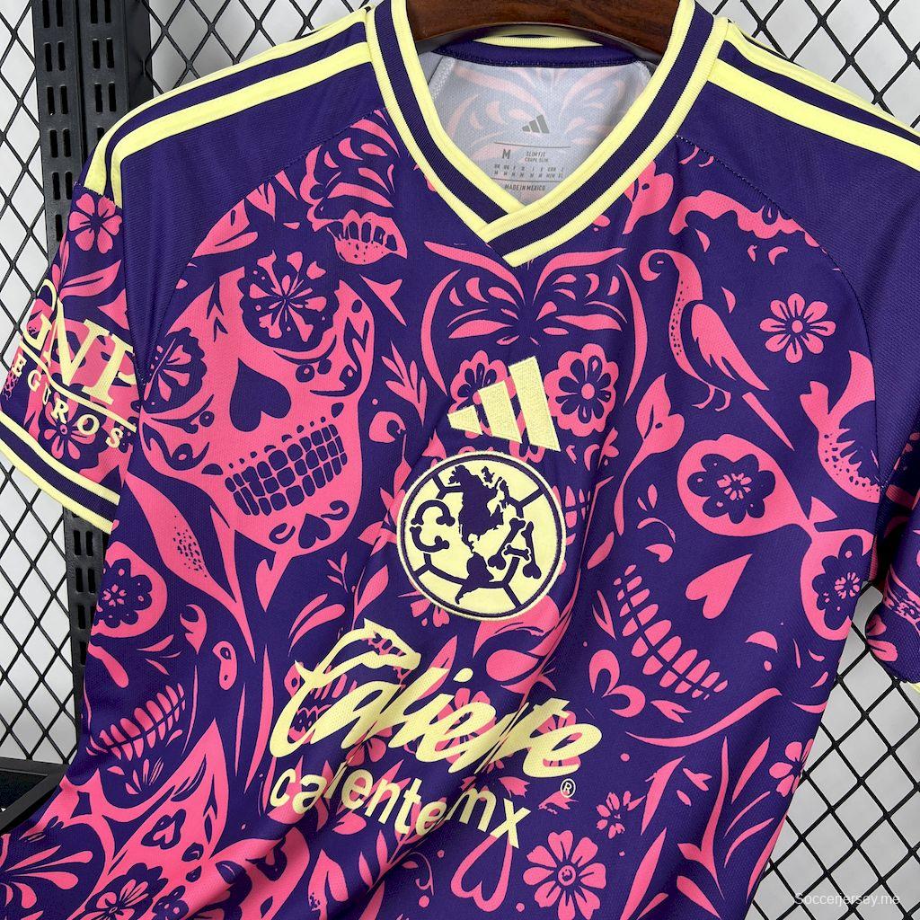 2025/25/26 قميص هالوين كلوب أمريكا للرجال