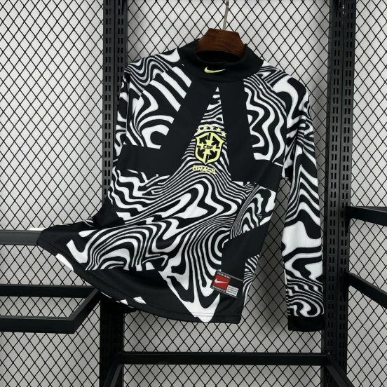 2026 قميص حارس مرمى برازيل هوليوود رجالي بأكمام طويلة