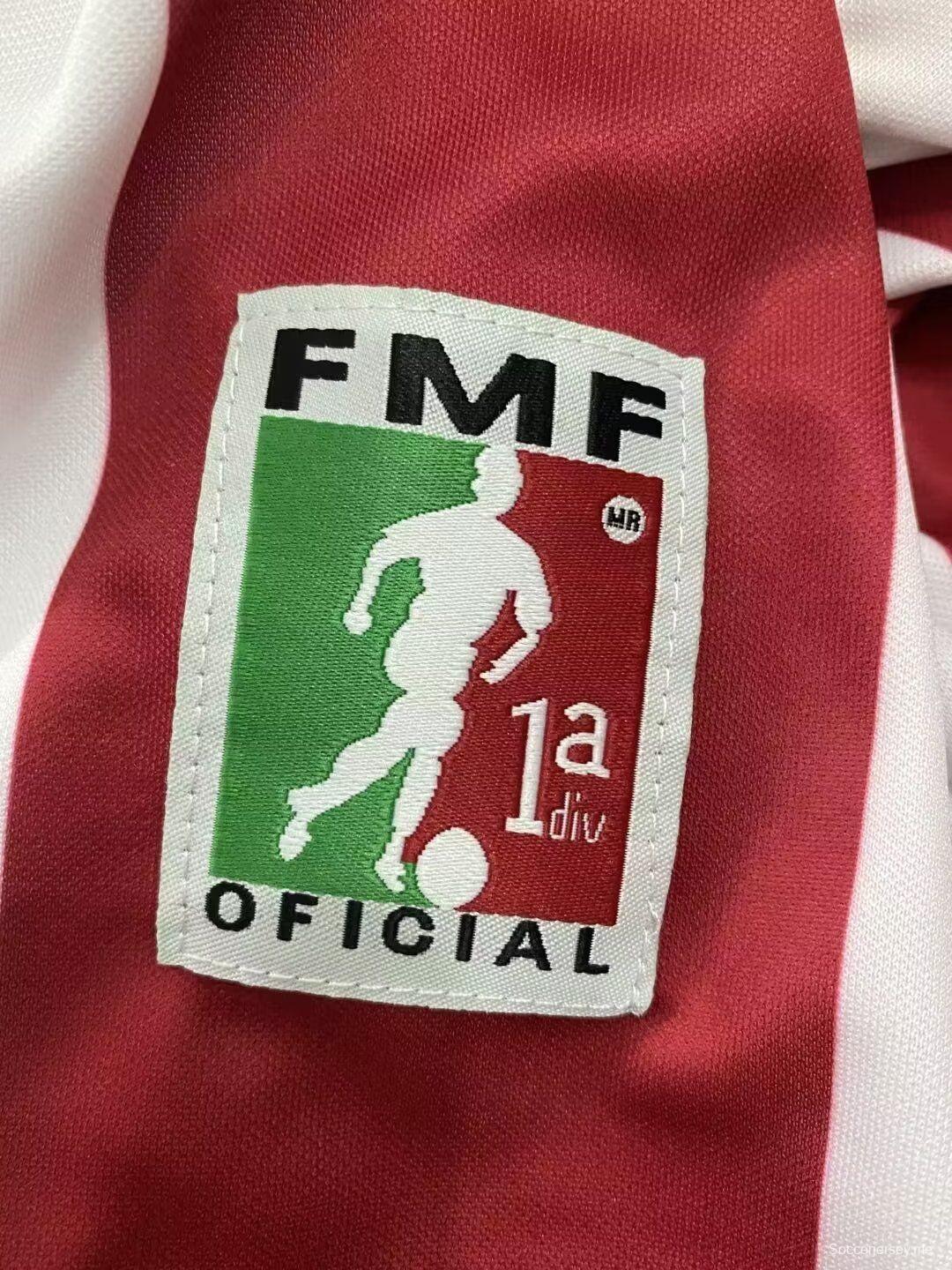 96/97 قميص فريق تشيفاس غوادالاخارا على أرضه
