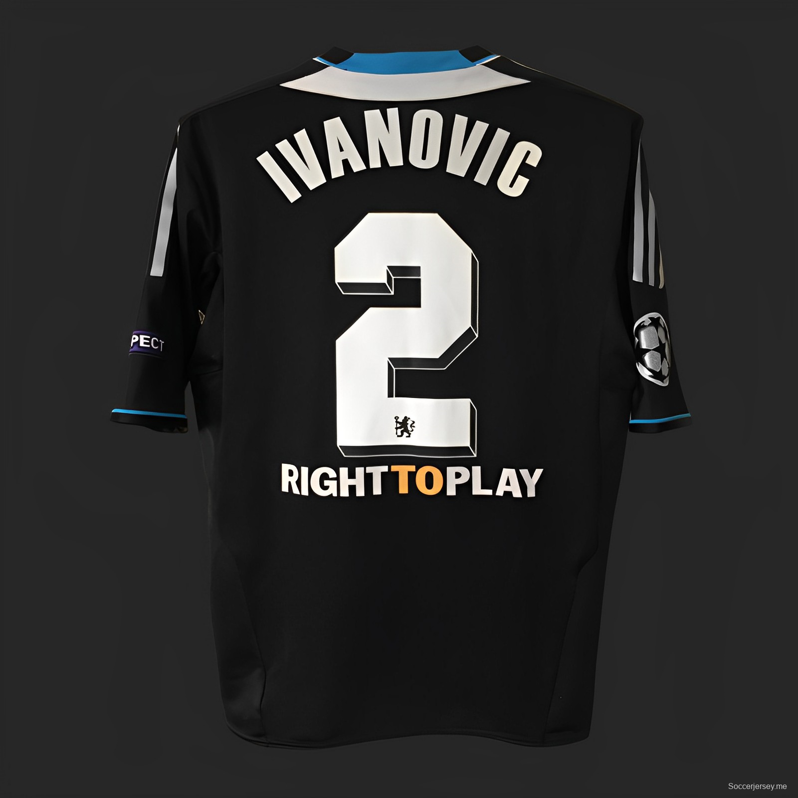 ريترو 11/12 قميص تشيلسي خارجي ريترو 11/12 أسود
