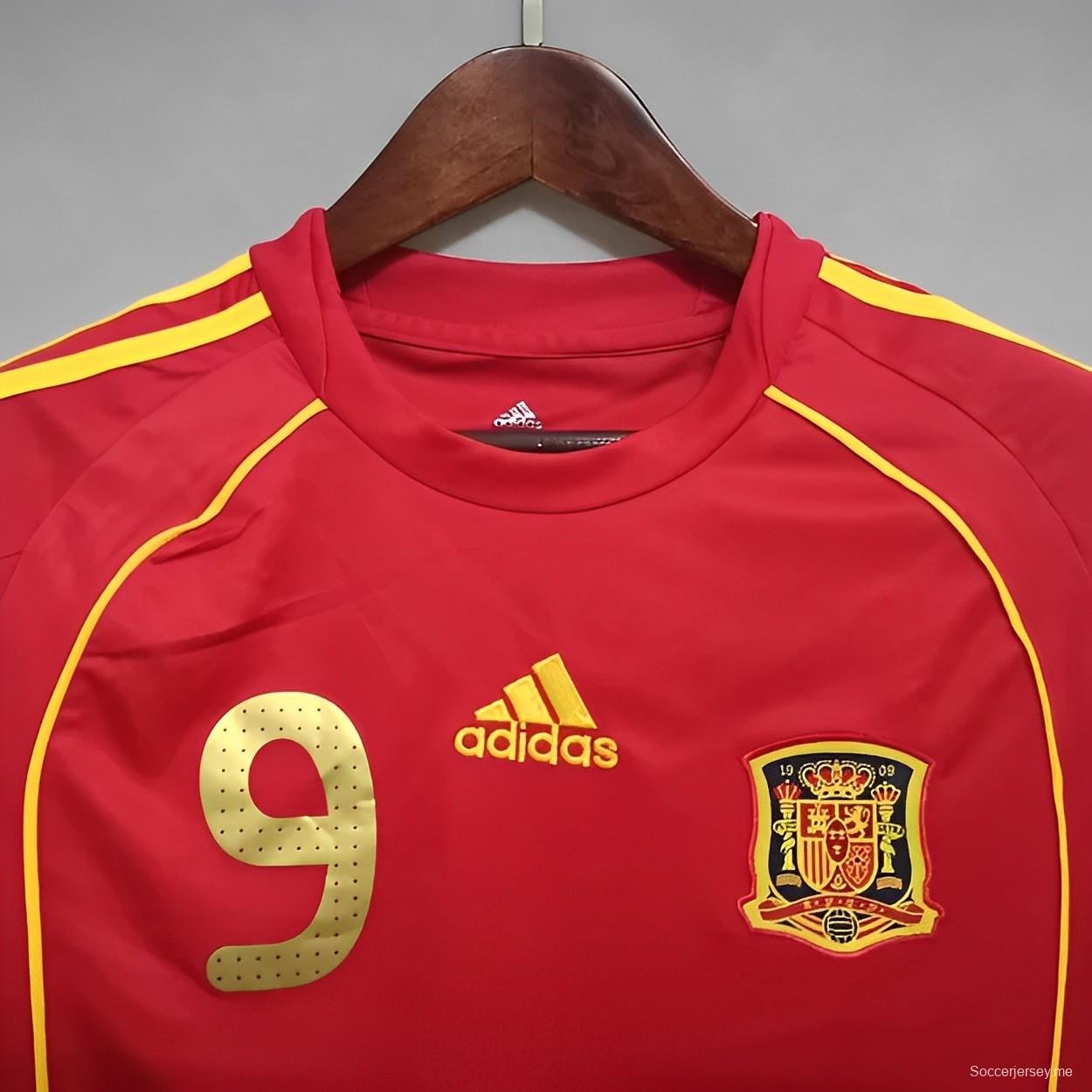 قميص منتخب إسبانيا 2008 ريترو 2008
