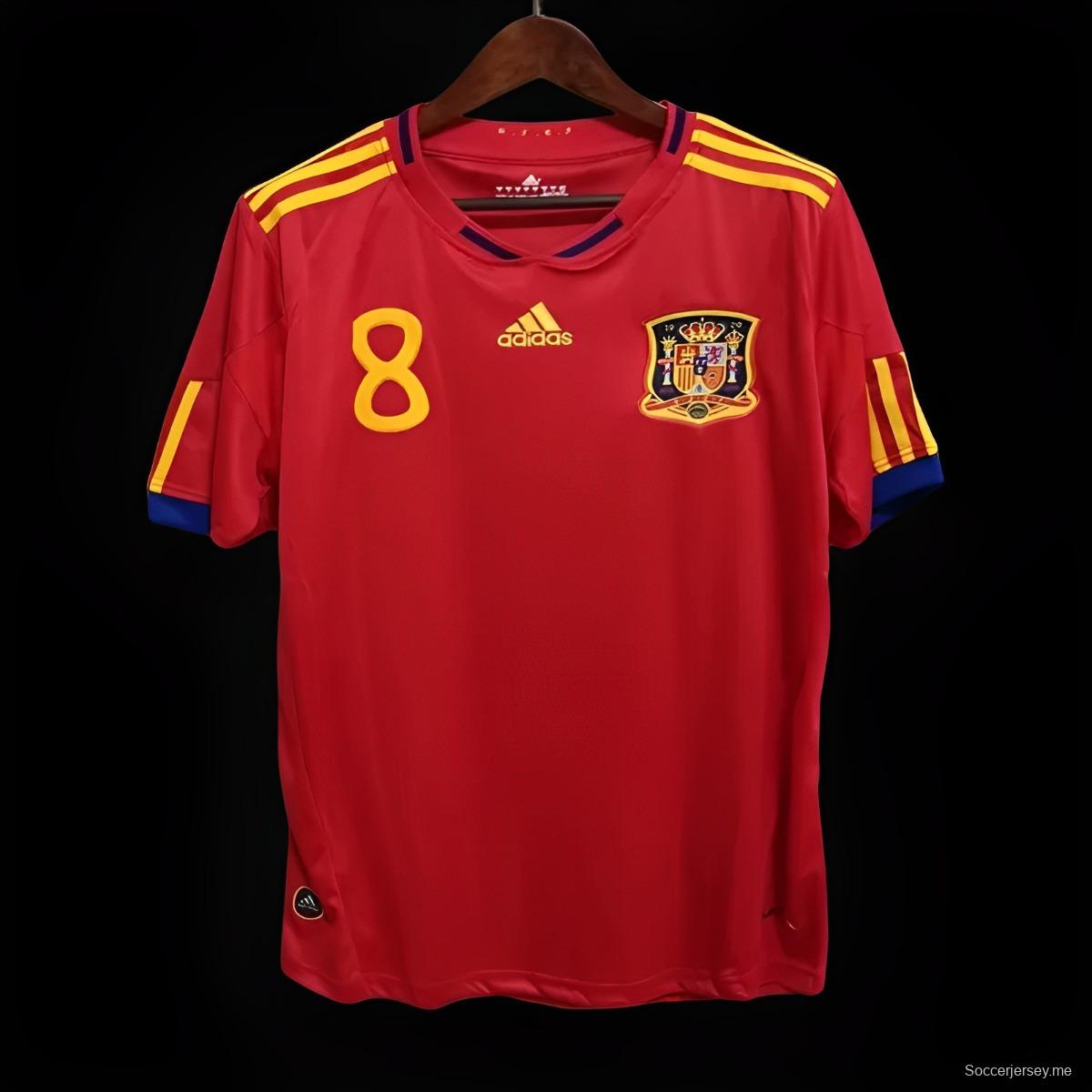 قميص منتخب إسبانيا 2010 ريترو 2010

