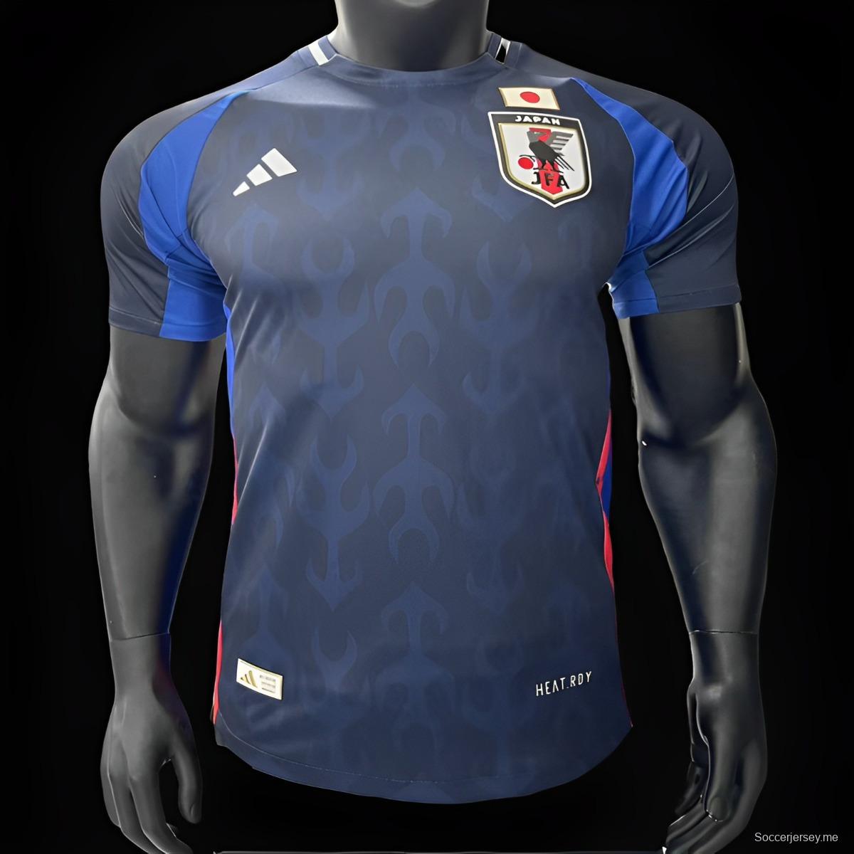 نسخة اللاعب 2024 القميص الأساسي لليابان 2024
