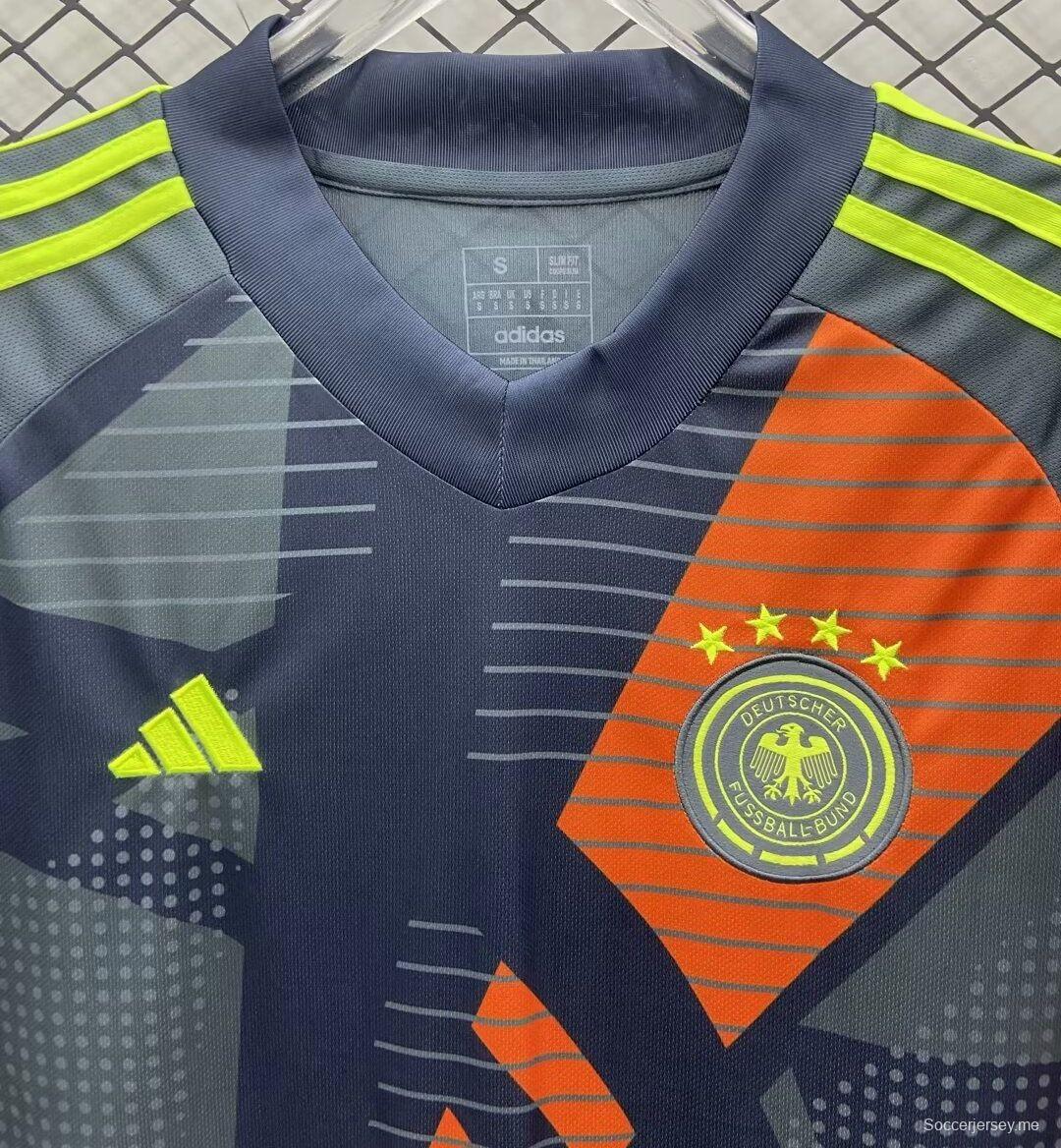 2024 قميص حارس مرمى ألمانيا الأسود 2024
