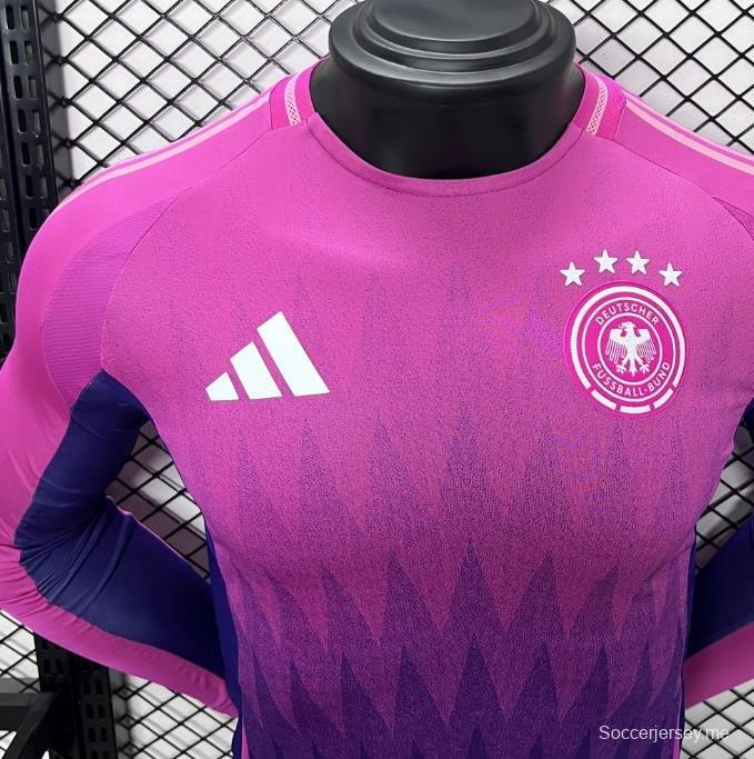 إصدار اللاعب 2024 قميص بأكمام طويلة أكمام طويلة ألمانيا 2024
