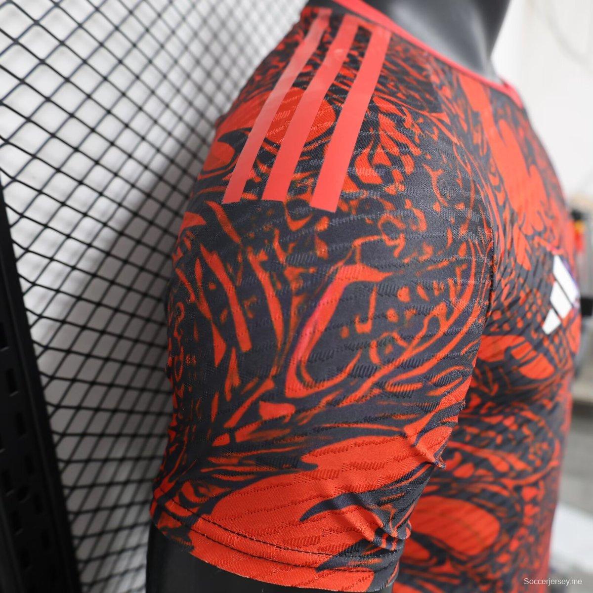 إصدار اللاعب 2024 قميص التنين الأحمر الياباني الخاص 2024
