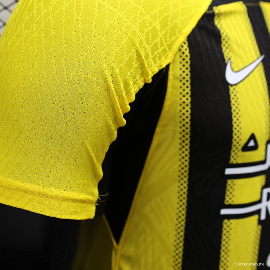 إصدار اللاعب 24/25 القميص الأساسي لنادي الاتحاد 24/25
