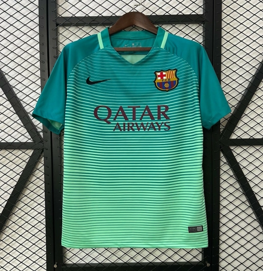 القميص الثالث لبرشلونة 16/17 ريترو برشلونة 16/17