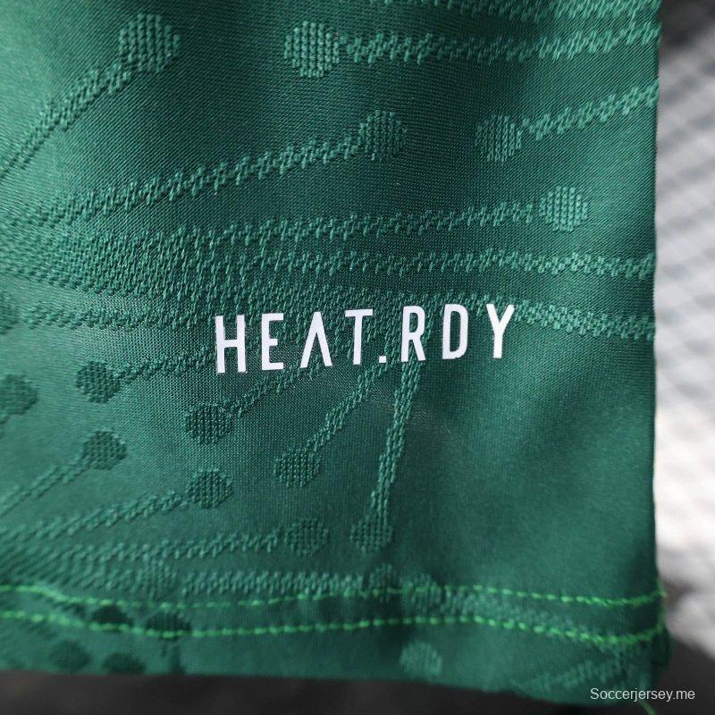 إصدار اللاعبين 2025 قميص خاص أخضر اللون أخضر كأس المكسيك الذهبي 2025