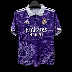 قميص ريال مدريد 25/26 إصدار خاص أرجواني اللون الأرجواني