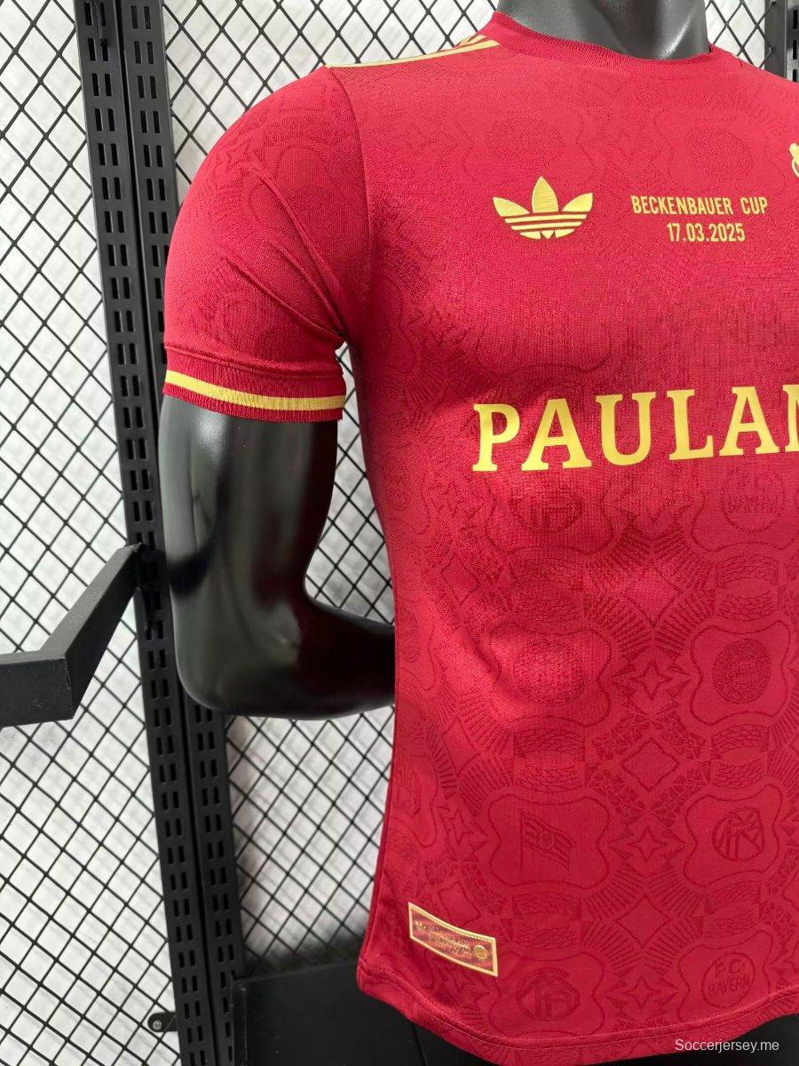 إصدار اللاعب 2024/25 قميص بيكنباور للذكرى 125 لتأسيس بايرن ميونيخ 2024/25