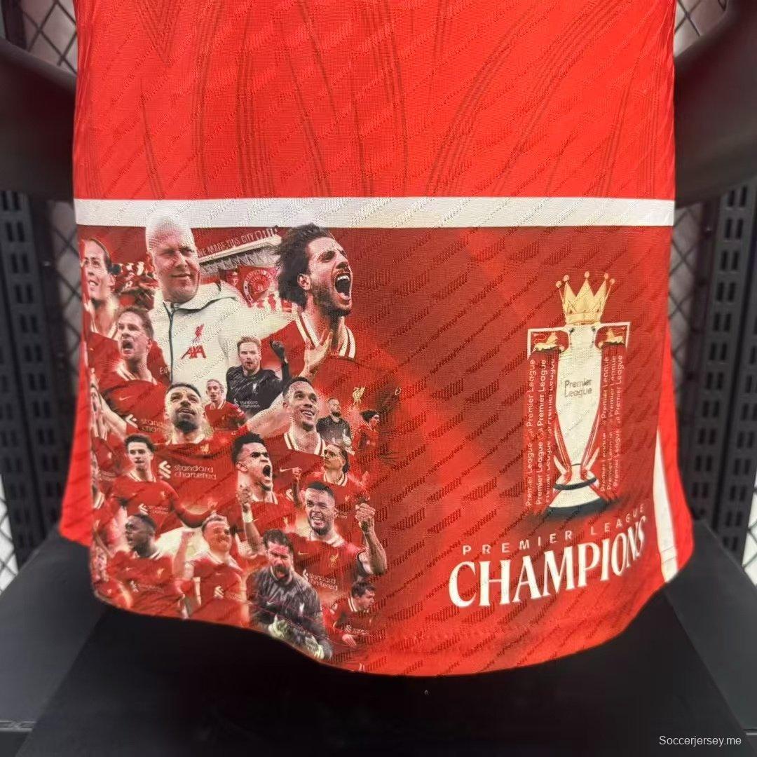 نسخة اللاعب 25/26 قميص بطل ليفربول 20 مرة بطل ليفربول 20 مرة