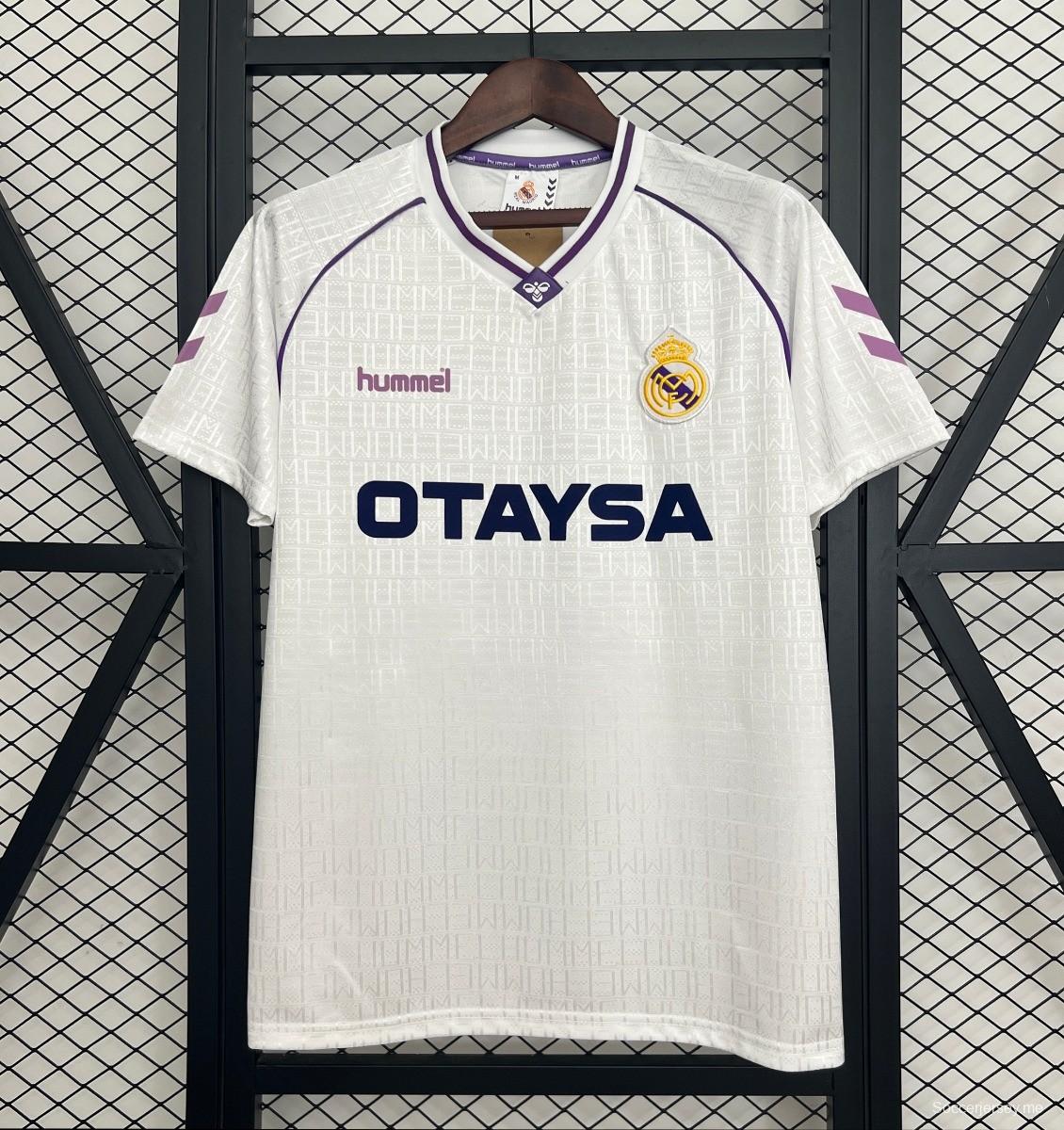 قميص ريال مدريد 90/92 ريترو ريال مدريد قديم