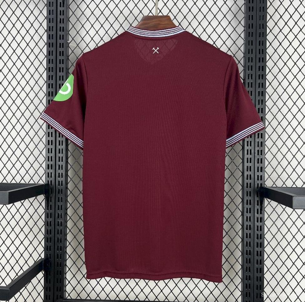 25/26 قميص وست هام يونايتد ويست هام يونايتد هوم جيرسي