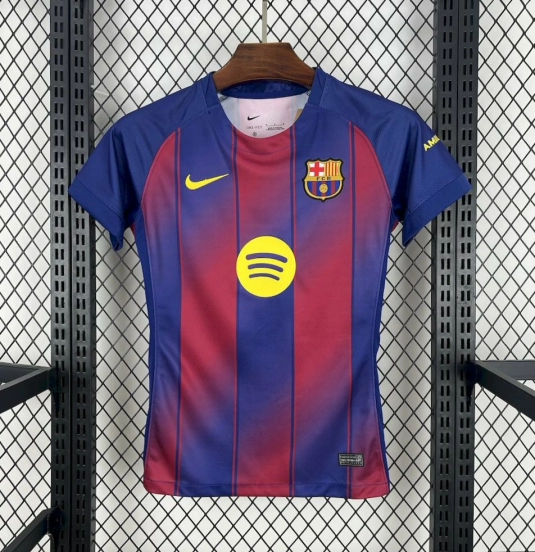 2025/25/26 قميص برشلونة الأساسي للنساء