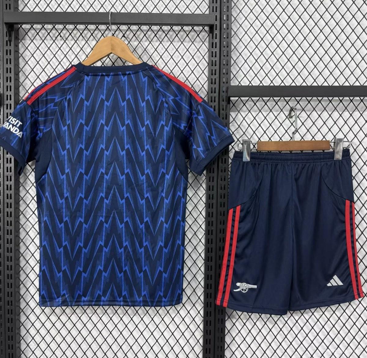 25/26 قميص أزرق اللون أزرق أرسنال أرسنال أواي 25/26