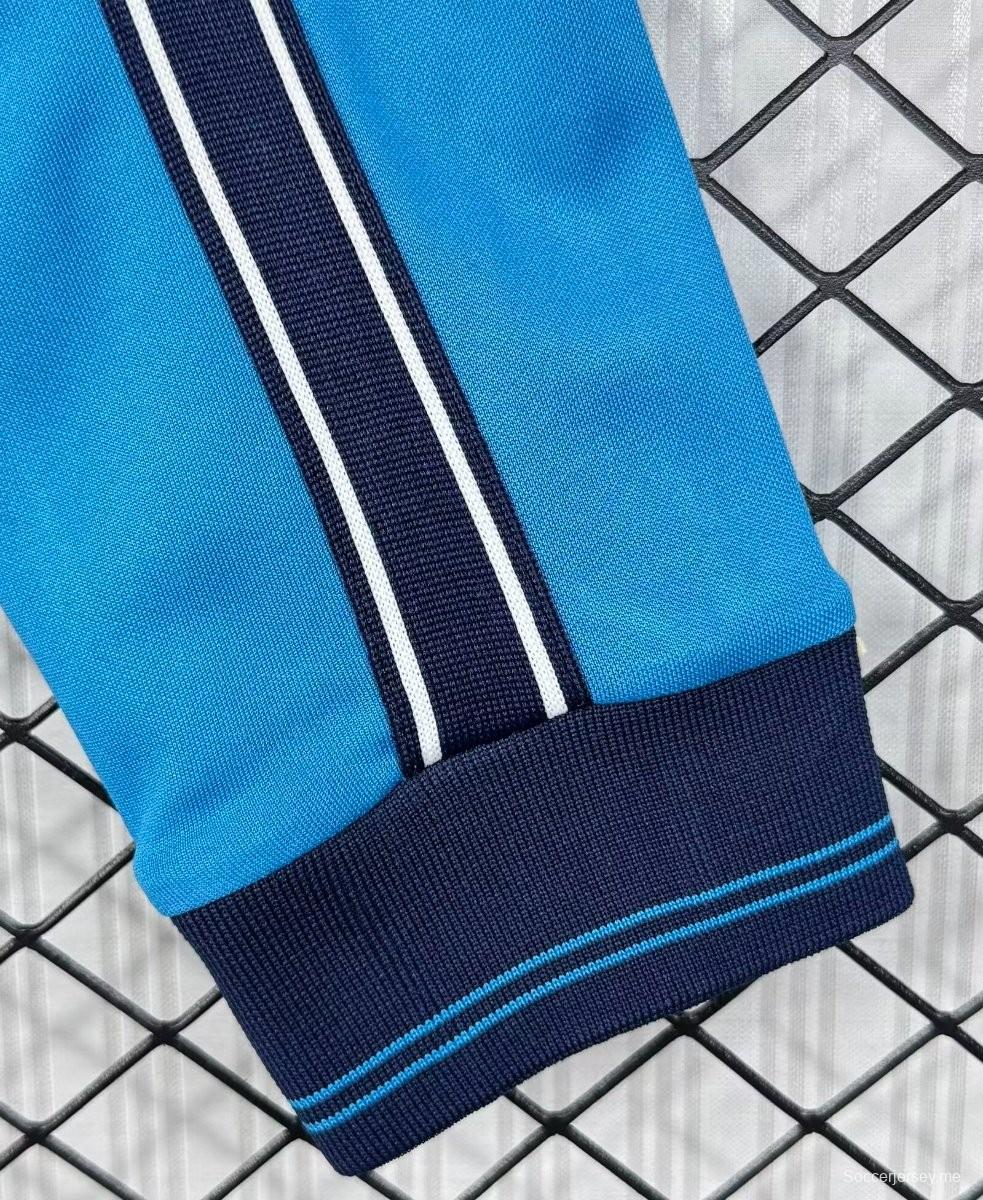 قميص بأكمام طويلة الأكمام ريترو 98/99 نابولي