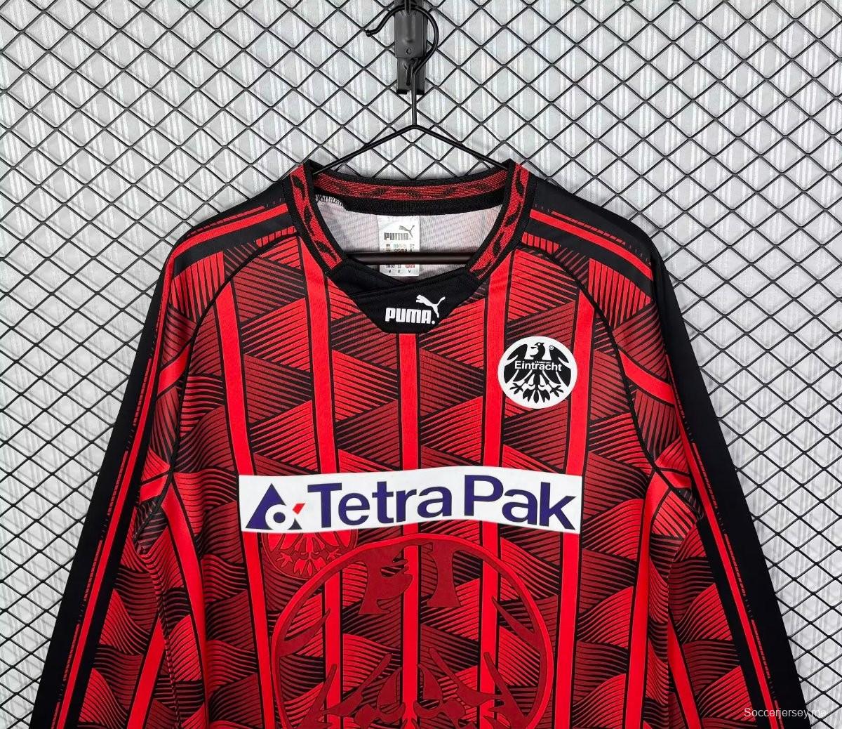 قميص ريترو 95/96 آينتراخت فرانكفورت بأكمام طويلة