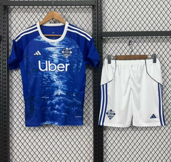 25/26 قميص أطفال كومو 1907 كومو 1907 هوم جيرسي