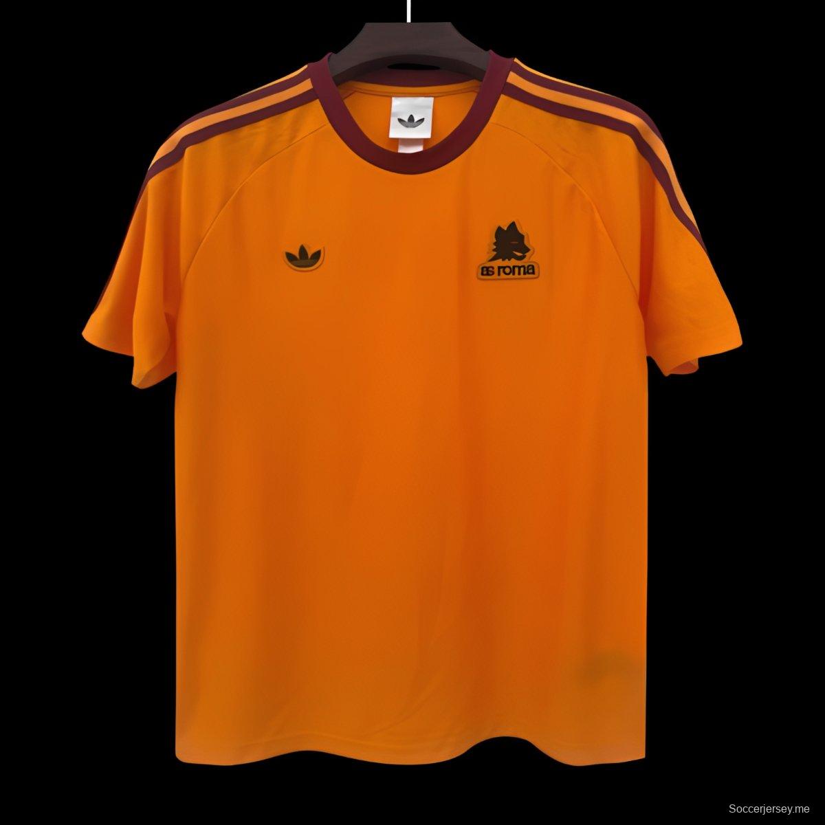 قميص روما البرتقالي من أديداس أوريجينال لموسم 2025/2026